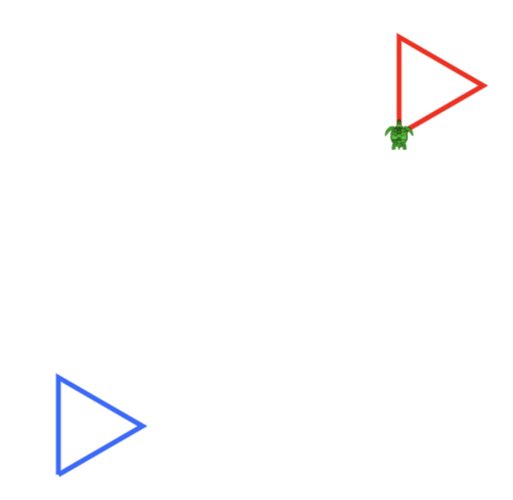 Zwei Dreiecke